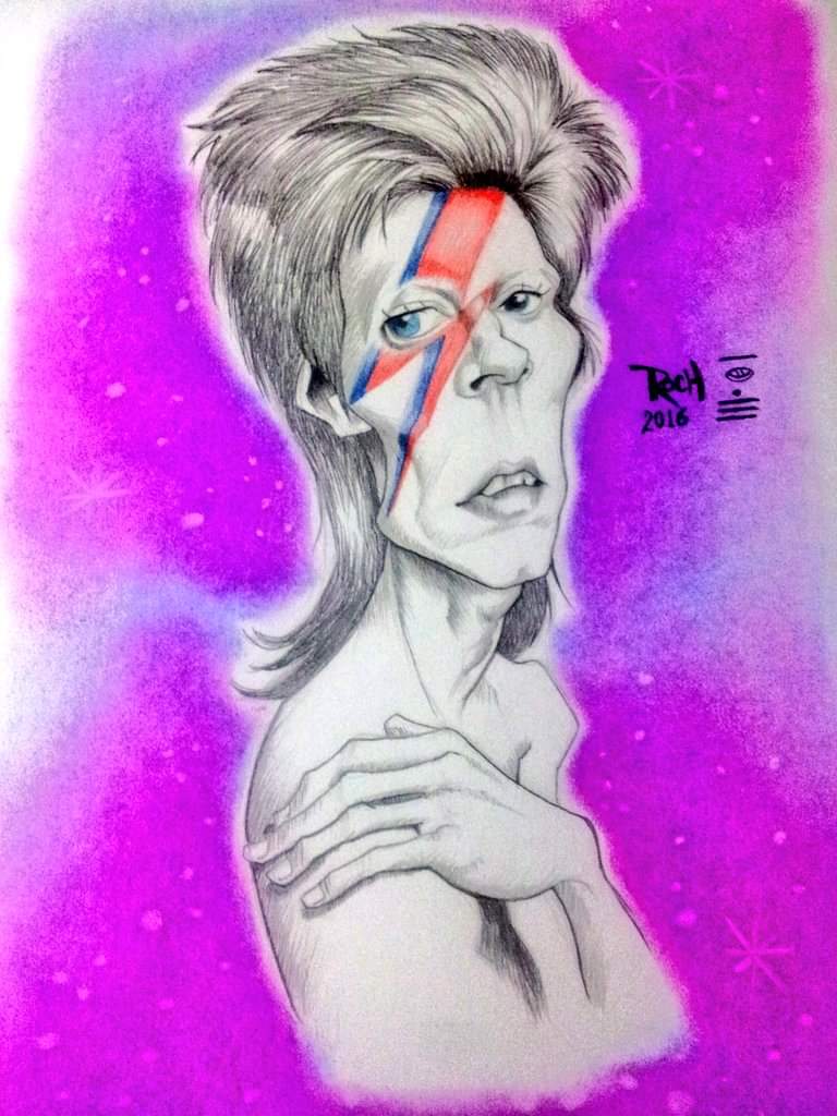 RochLugo's tweet photo. HBD Mr. Stardust
#sketchbook #doodleart #practice #sketchcover #characters #portrait #draw4life #drawing #dibujos #artwork #arte #caricature #caricatureart #caricaturejapan #illustration #caricatureartist #funart #art #caricatures_world #painting #drawstudio #DavidBowie https://t.co/LVamGQMlbV