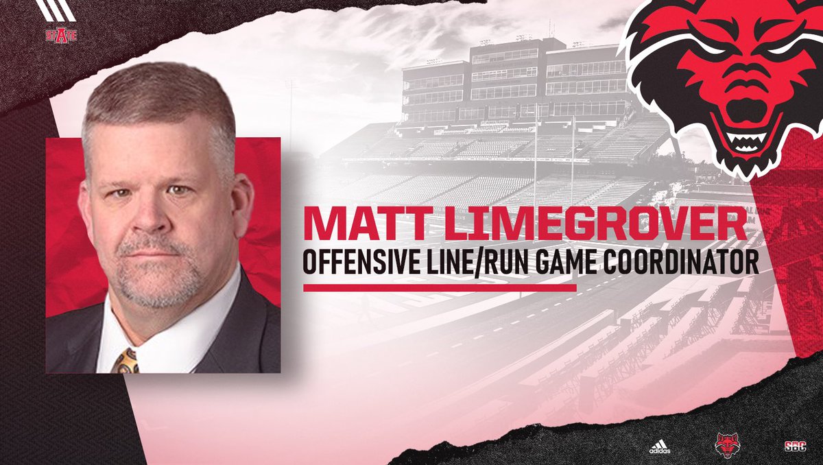 Welcome to the Pack <a href="/CoachLimegrover/">Coach Matt Limegrover</a>‼️

Let’s get to work‼️ #WolvesUp