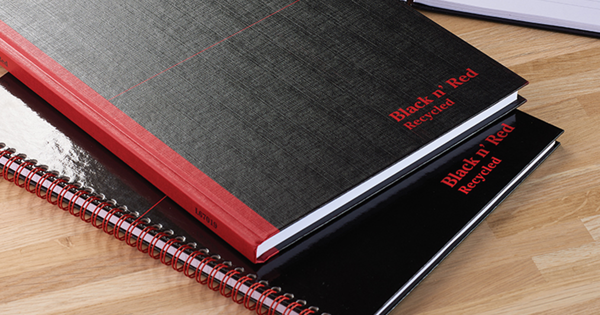 Oxford Black n' Red on Twitter: 15% on our A5 recycled casebound or wirebound notebooks Amazon now. https://t.co/XoJmyO8nUt https://t.co/CAE8jkSICZ"