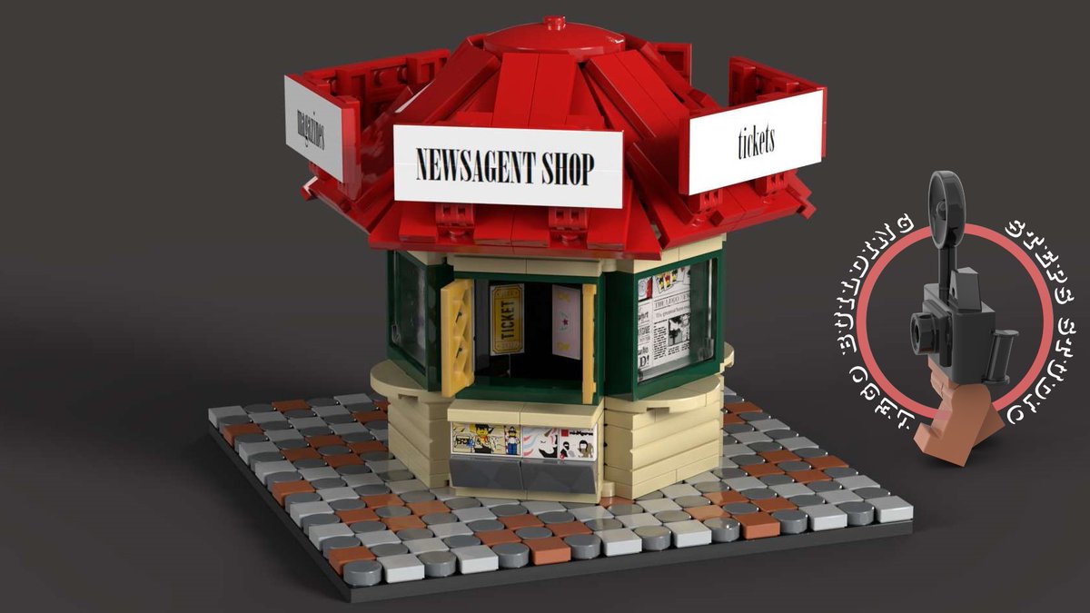Lego city - lego newsagent - tutorial
youtu.be/IUSKTNz4ac8

#lego #legocity #legoshop #legonewsagent #legomoc #legotutorial #legonewsstand #legocreator #legos #legomaster #legofans #legolife #legoinstructions #legocustom