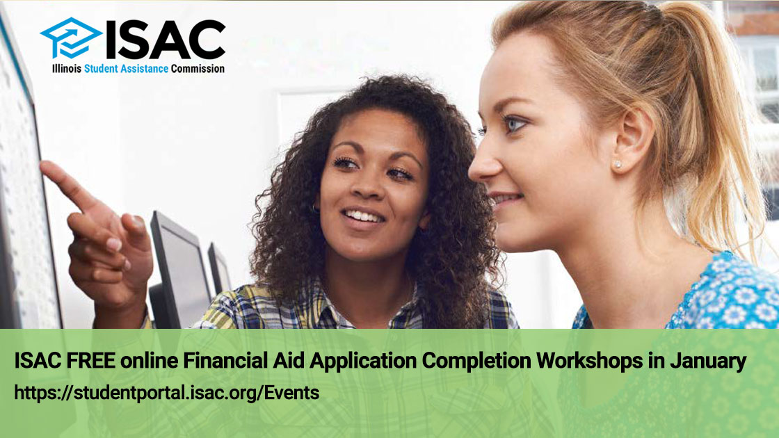 ISACFinAid's tweet photo. #DidYouKnow that if you want to access federal, state, &amp; institutional #finaid, you must #FiletheFAFSA every school year? #ISACCanHelp you complete the FAFSA or, if eligible, the Alternative App. Register for our free online #finAid workshop on 1/12 at https://t.co/yeA5abE432. https://t.co/GF9tyvYSSu