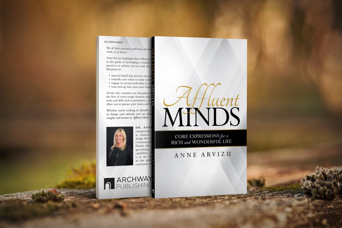 AnneArvizu's tweet photo. We all have naysayers, pull-you-downers, & energetic manipulators at work or at home. In my book #AffluentMinds, you'll learn how to develop a #mindset of #affluence, and a #resilient core.
Get your copy here. https://t.co/sz0skUoNFU
#resilience https://t.co/Hs80ZsHP9m