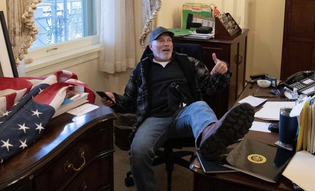 This man is a self proclaimed white nationalist. (Take that as you will).., I do not know if he was there with the team or not... yet. Still looking.