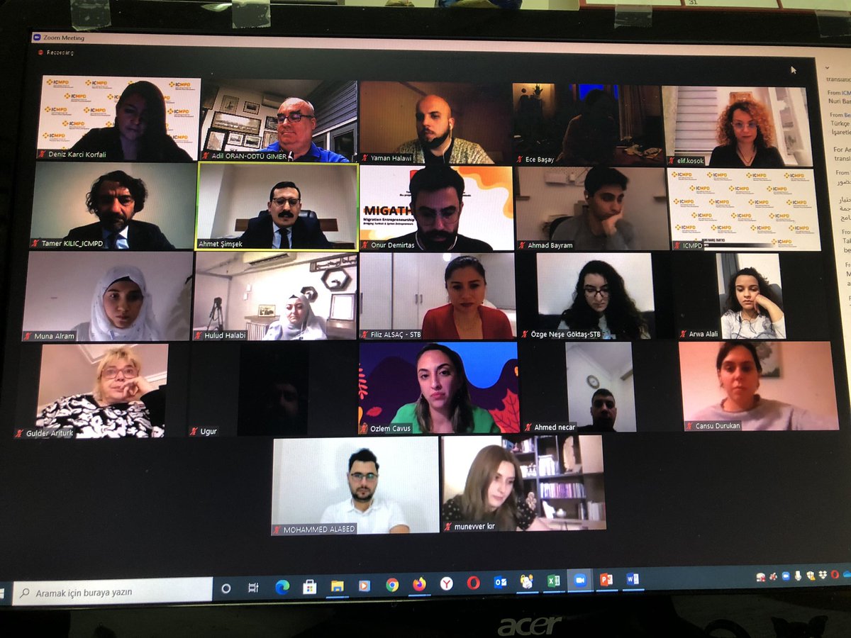 adiloran's tweet photo. Başladık! #MIGATHON #göçvegirişimcilik #Hackathon #Enhancer @ICMPD_Turkey https://t.co/k3Wh5AXKlc