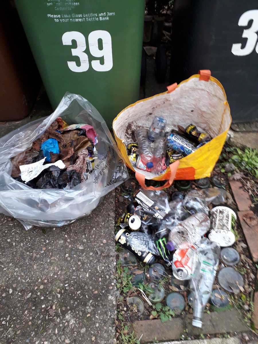 Litter pick up over Ludwell Valley today...sadly, a lot of bags of dog poo <a href="/DevonWildlife/">Devon Wildlife Trust</a> <a href="/ExeterCouncil/">Exeter City Council</a> #litter #environment #community