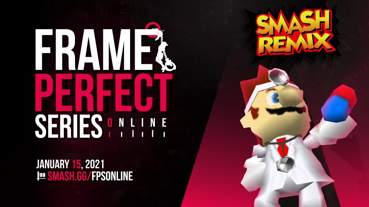 Smash 64 with a twist! #SmashRemix makes a return to #FPSOnline! 

The game that started smash, but with the added bonus of new characters, stages and music!

Don't forget to sign up!
🔗smash.gg/fpsonline