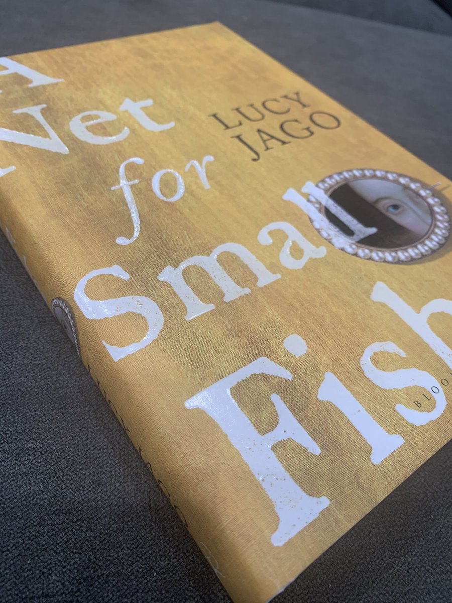 It’s Friday!!!!!! And there is beautiful #BookPost thank you @Ros_Ellis this gorgeous copy of #ANetForSmallFishes #LucyJago @BloomsburyBooks 
Can’t wait for the #BlogTour 
Out 4th February 2021