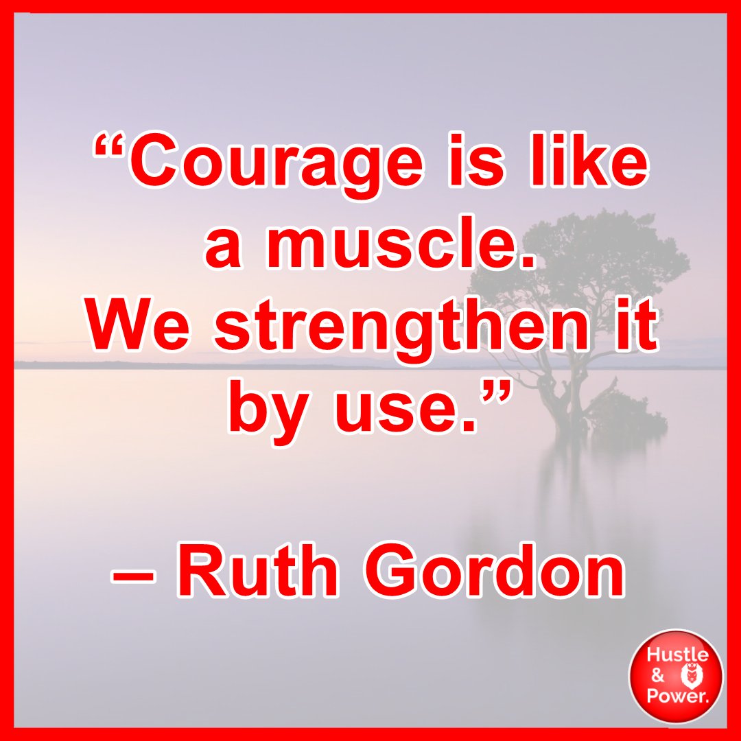 HustleAndPower's tweet photo. “Courage is like a muscle. We strengthen it by use.”
– Ruth Gordon

👇| Subscribe To Our YouTube Channel
https://t.co/bfXeCC0LY1
______________________________
.
.
.
#hustleandpower #hustle #power #successquotess #growyourbusiness #entrepreneurminds #femalebusinessowner https://t.co/3P1SMmvhQx