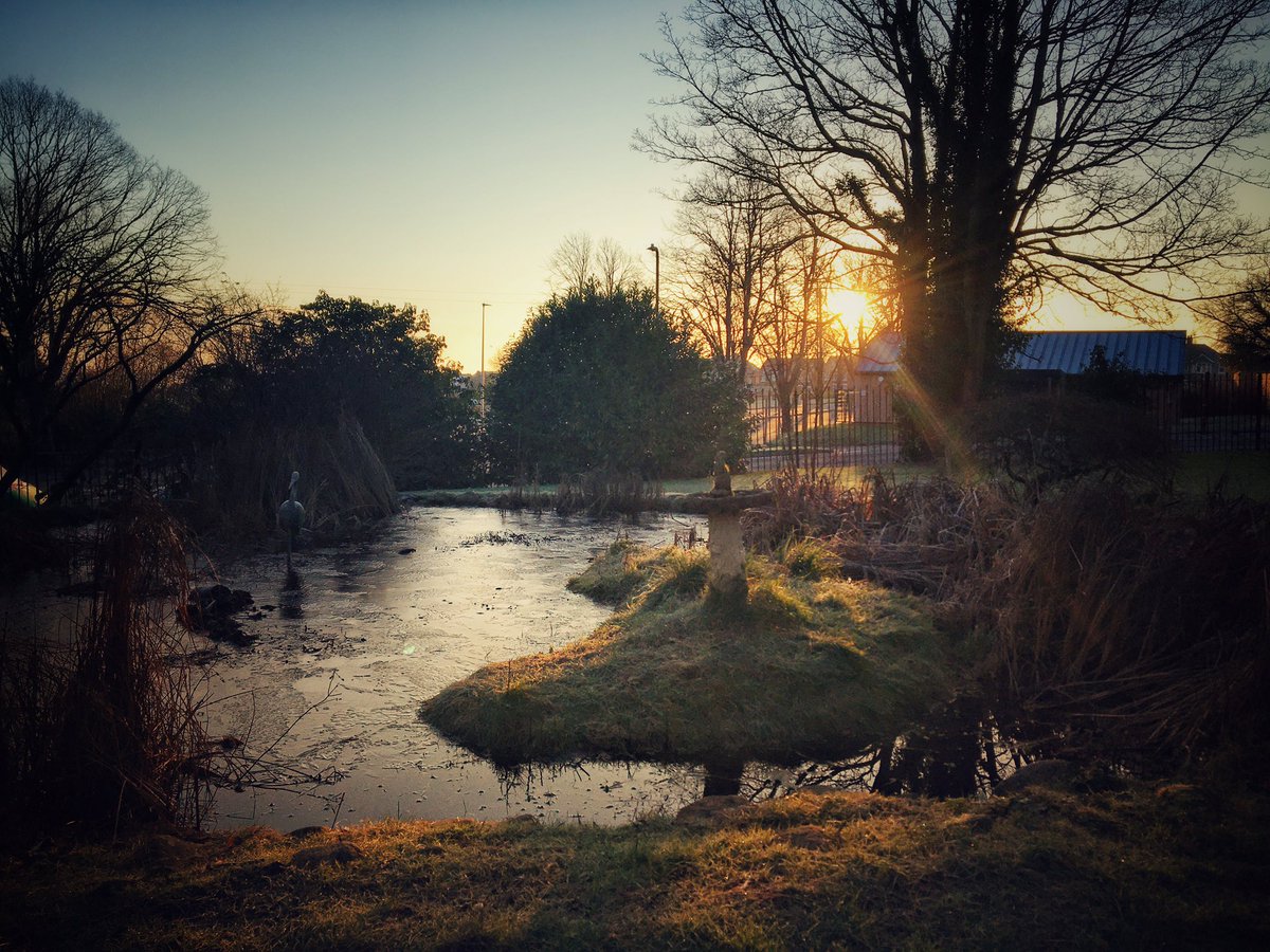 lilsteve79's tweet photo. Winter mornings looking over a frosty pond at @DyfanMerthyr cemetery #pond #wintersum #frosty https://t.co/7pzZGiBNJF