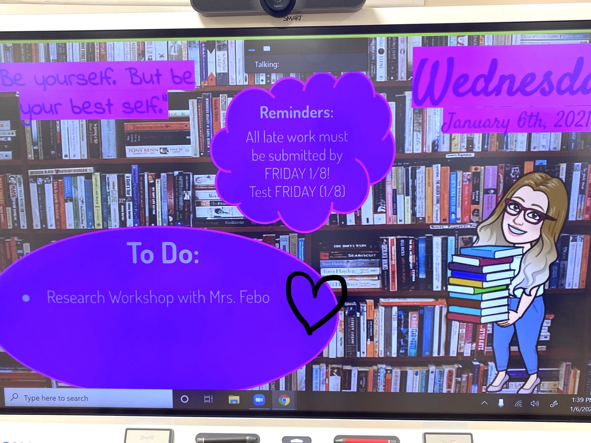 Information literacy across disciplines (Biology and English)! Also, how cute is this Bitmoji classroom created by <a href="/GulliverPrep_/">Gulliver Preparatory School</a> 's Carla Carmona 💕!!!