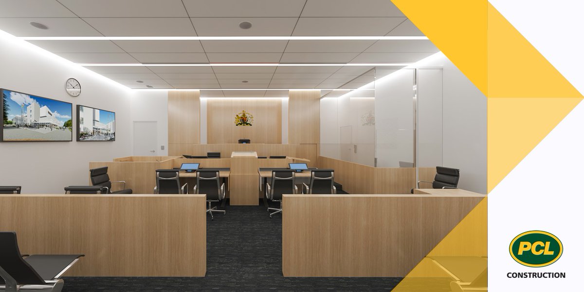 PCLConstruction's tweet photo. The countdown to the opening of British Columbia’s Abbotsford Courthouse has begun! The new home for the British Columbia Provincial Court has double the capacity & innovative technology features. #PCLBC #behindthebuild #buildingbuzz https://t.co/Gf5YF0E6X8 https://t.co/LNGiYonY0m