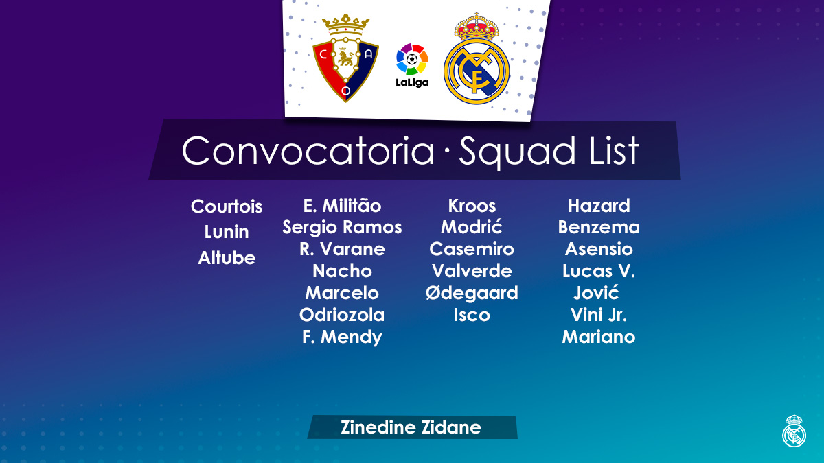 "Real"ning "Osasuna"ga qarshi qaydnomasi ma’lum bo‘ldi (+foto)