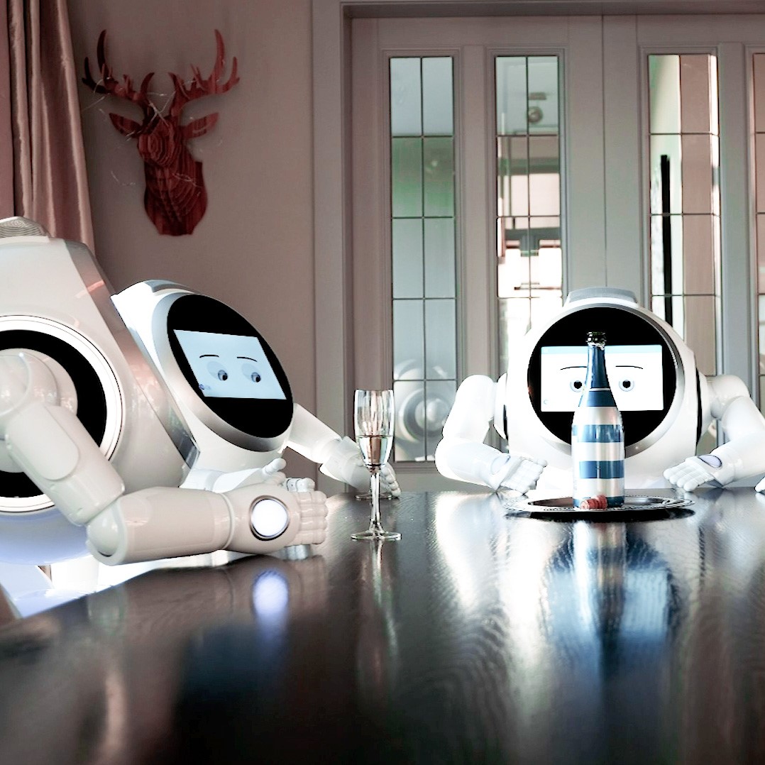 robshare's tweet photo. Cheers! 🥂The first week of 2021 is accomplished and the weekend is well deserved! 

#cruzr #robots #robshare #2021 #newyear #weekend #relax #enjoy #event #service https://t.co/mWfQNNZlC2