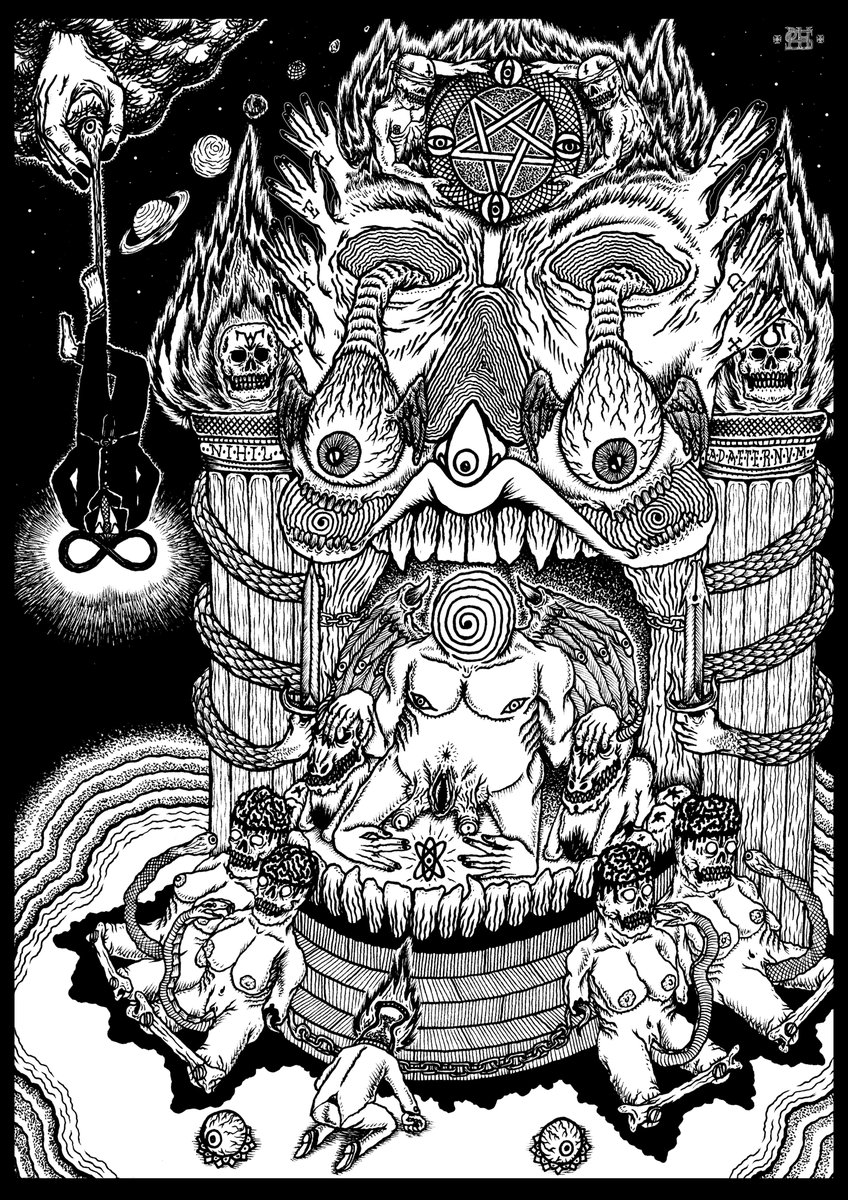 DVNKEL666's tweet photo. Comissions Open // Prints &amp; Tees For Sale
.
.
#trve #dvnkel #art 
.
.
#drawing #illustration #poster #comix #pixelart #graphicnovel #comic #ikede #artwork #mystyk #NoMercy https://t.co/J8OCc0oCoS