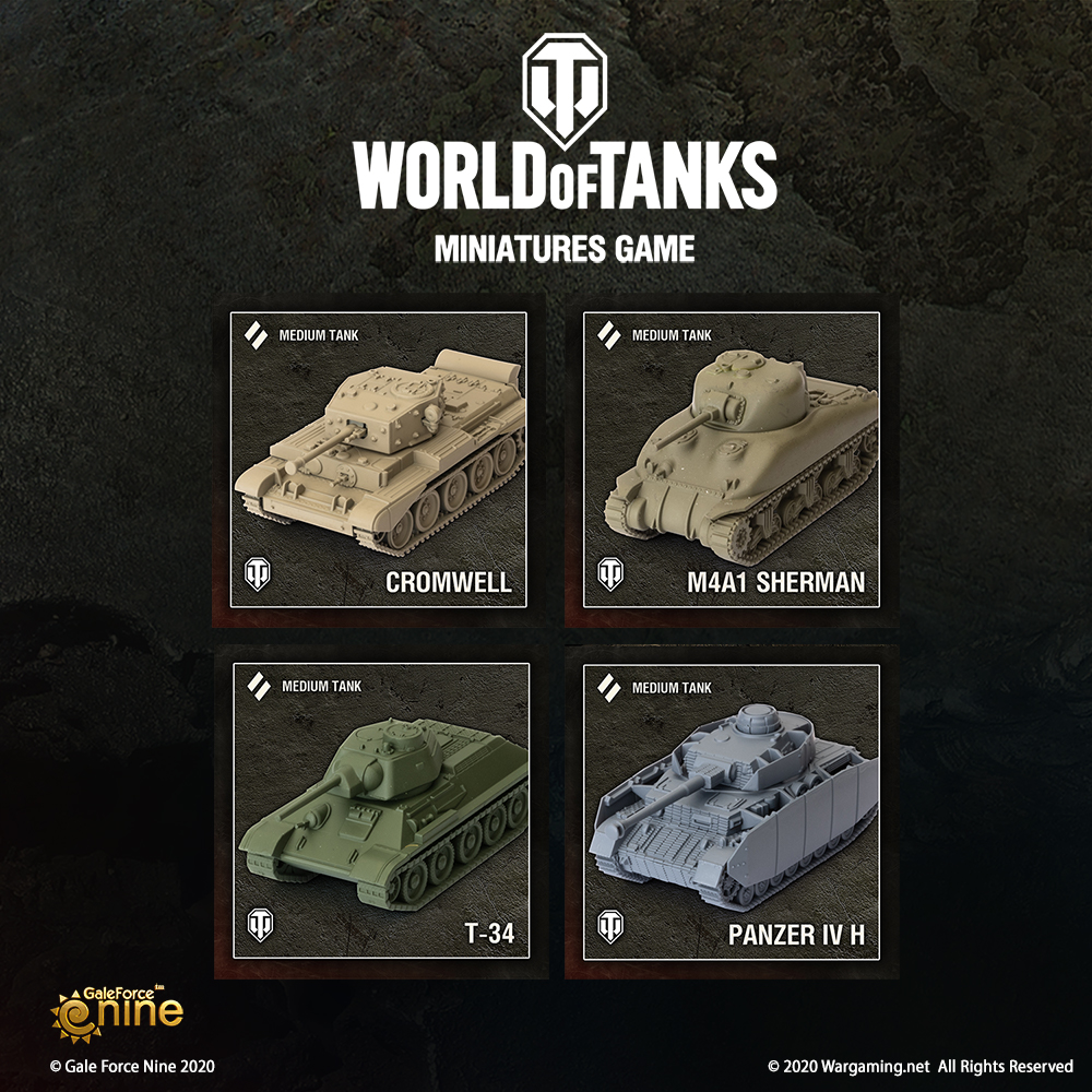 GaleForceNine's tweet photo. World of Tanks: Miniatures Game fans in Europe, batten down the hatches! We have news inbound! Wave 2 language pre-orders will be live next week for the Panzer IV H, M4A1 Sherman, T-34 and Cromwell. Stay Tuned for more info!
#WorldofTanksMiniaturesGame #Wave2Languages https://t.co/ECjOcgeIoZ