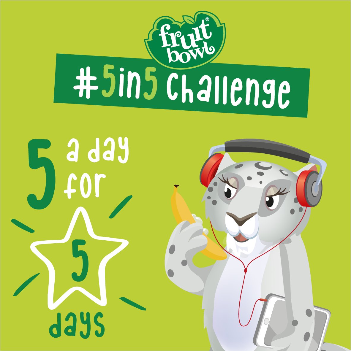 FruitBowlFamily's tweet photo. To help you with the #5in5challenge , we're giving 50 of you the chance to win a Fruit Bowl bundle AND our 5 A Day Chart! Follow us, like this post, and comment your child's FAVOURITE veg! 🍎🌽#5in5challenge #FruitMadeFun https://t.co/N7UZworwwE