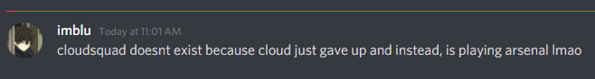 Cynolia's tweet photo. #CloudSquad is UNPROFESSIONAL and simply DISBANDED. https://t.co/gq65ZXTTvN