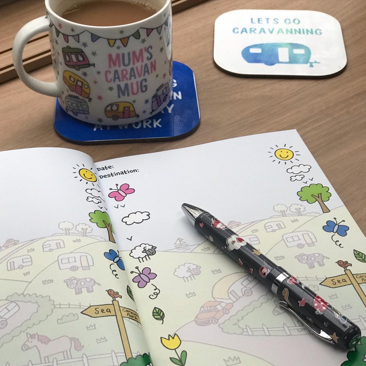 I’m a big fan of journaling, my Bullet journal was slightly neglected towards then end of last year, but this one from <a href="/CarolKaczor/">Leisure Logs Journals</a> <a href="/LeisureLogsJour/">Leisure Logs Journals</a> will remain my favourite, I love having a place to note down each and every trip, creating a little book of memories! 
📖