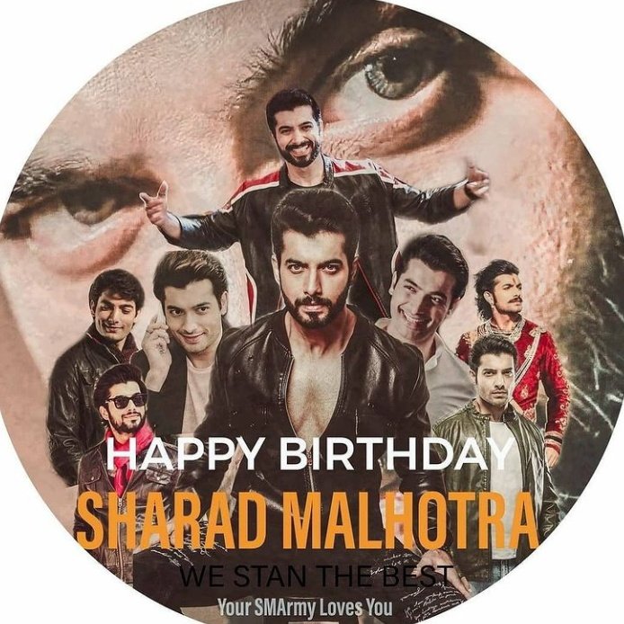 Happy birthday my love sharad malhotra 