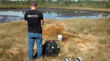 eosense's tweet photo. DYK you can pair the #eosAC &amp; the @Picarro #GasScouter
for survey-style flux measurements? We visited the coastal barrens of Polly’s Cove, #NovaScotia to investigate #CO2 and #CH4 emissions using this system. 

https://t.co/HOt5Dy8zzF https://t.co/ccyr9y1v8r