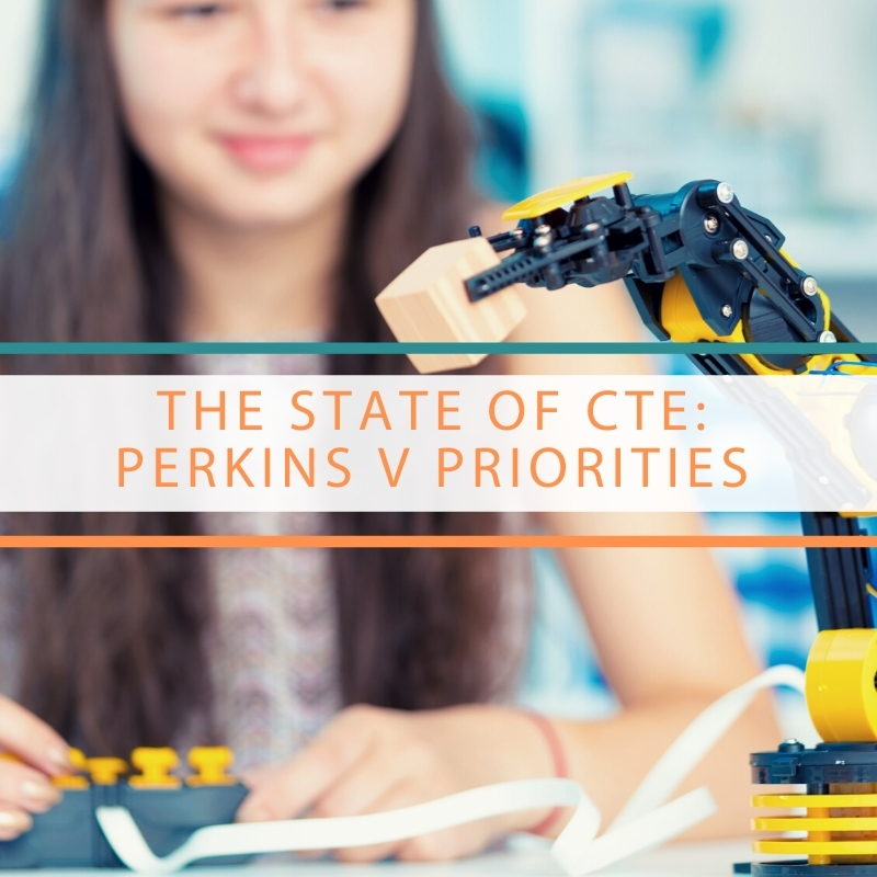 CTEWorks's tweet photo. New Blog: Today, @ckoch58 of @CTEWorks and @MelissaCanney of @ExcelinEd explore the commitment many states have made throughout their #PerkinsV plans to expanding credentials of value. Read more: https://t.co/WJuw90l1Kn #StateofCTE #EdInnovation #CTEWorks https://t.co/3dEEjpHfQ9