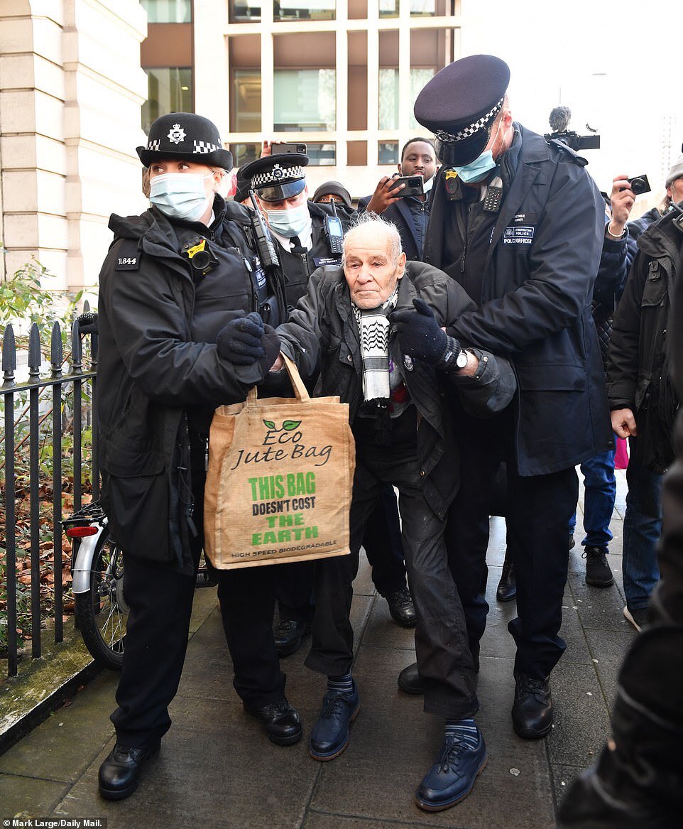 Meanwhile in England, 92 year old arrested for violating coronavirus regulations.
Communist England is now a reality.