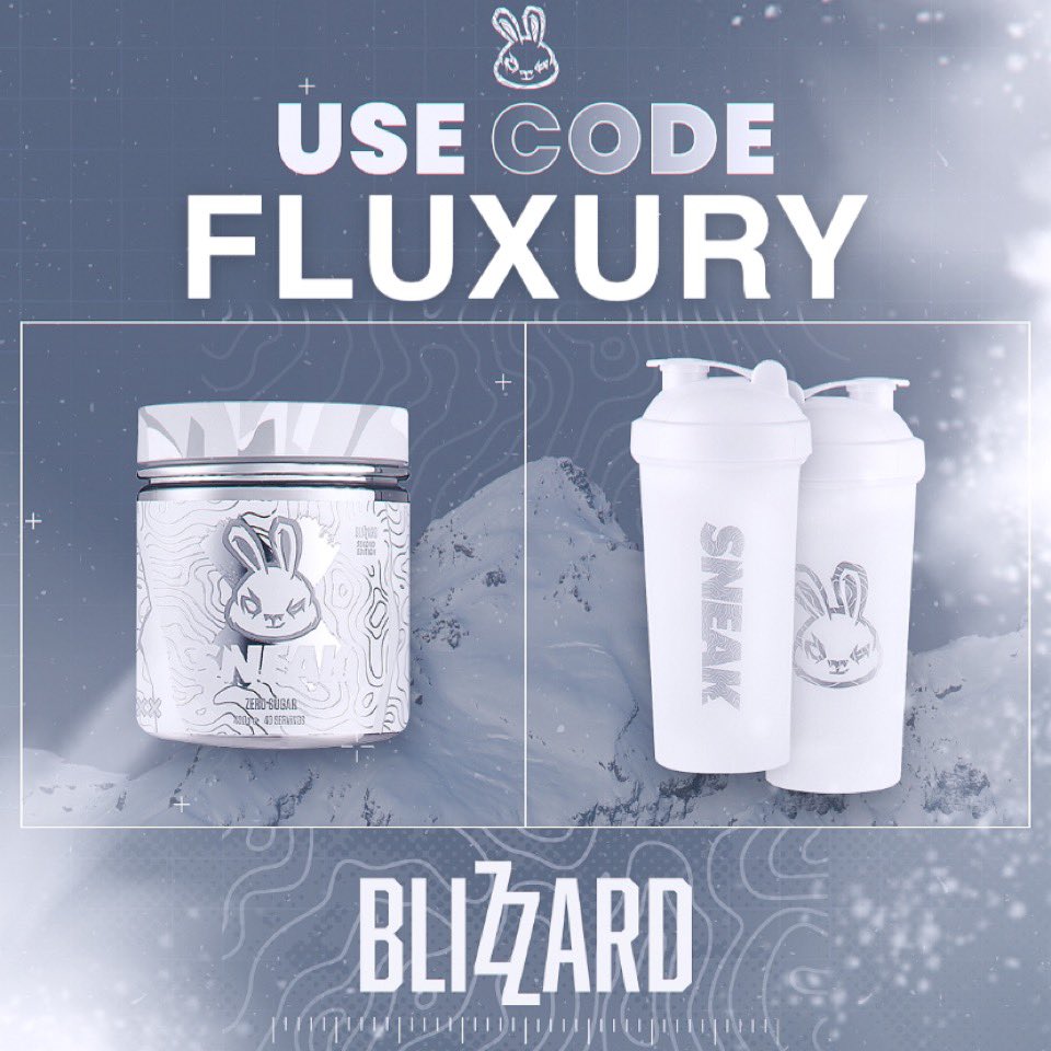 Fluxuryy's tweet image. ❄️ BLIZZARD LAUNCH IS HERE ❄️

Get your limited collection before it sells out! @SneakEnergy 

• New Flavor 
• New Shaker 
• New Hoodie 

Creator code : FLUXURY
SneakEnergy.com