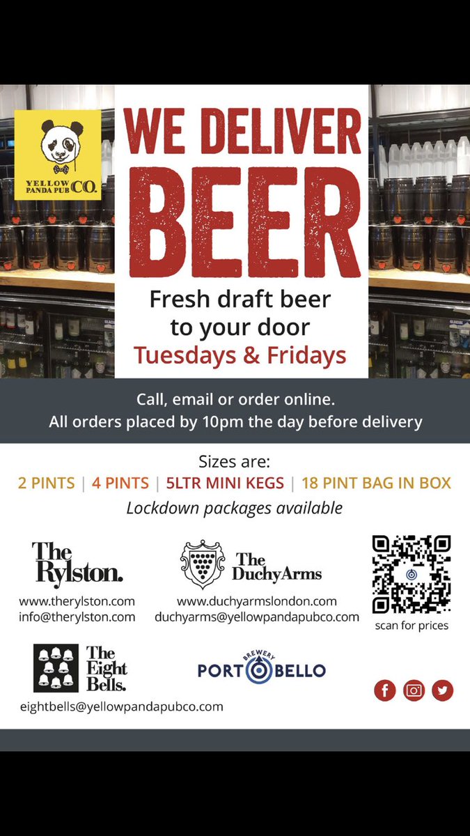 DuchyArms's tweet photo. If you can’t come to us we’ll come to you every Tuesday and Friday any support would be much appreciated @beinvauxhall @VauxWall #supportyourlocal @PortobelloBeer https://t.co/jkiU1YkcPJ