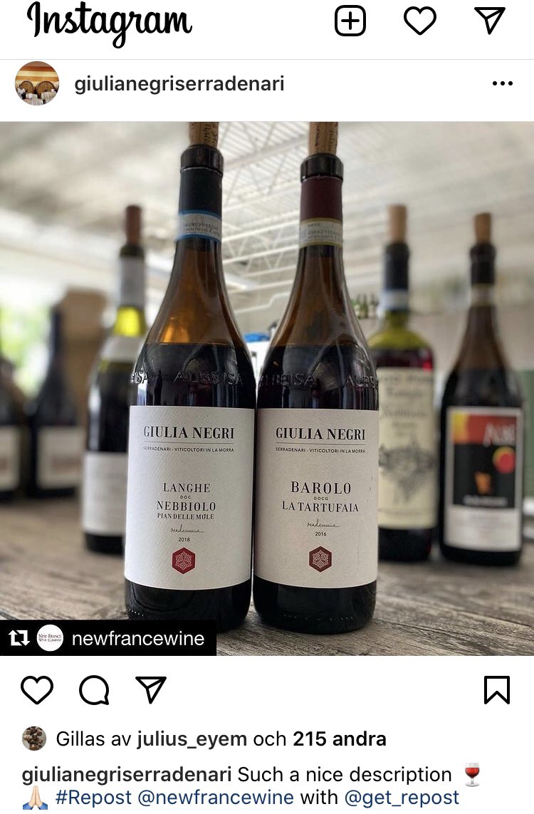 theterrificwine's tweet photo. Latest news from Giulia Negri, more fantastic reviews... #barolo #giulianegri #nebbiolo #lamorra #terrificwines https://t.co/MwRzbALWxJ