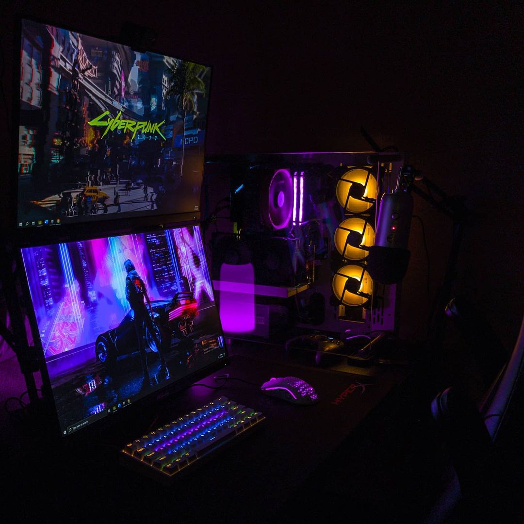 Thermaltake_fr's tweet photo. Votre programme du week-end ?
Crédit 📸 : derrick_vu
#Thermaltake #Cyberpunk2077 #gaming #CoreP3 https://t.co/dDM2HMndUi