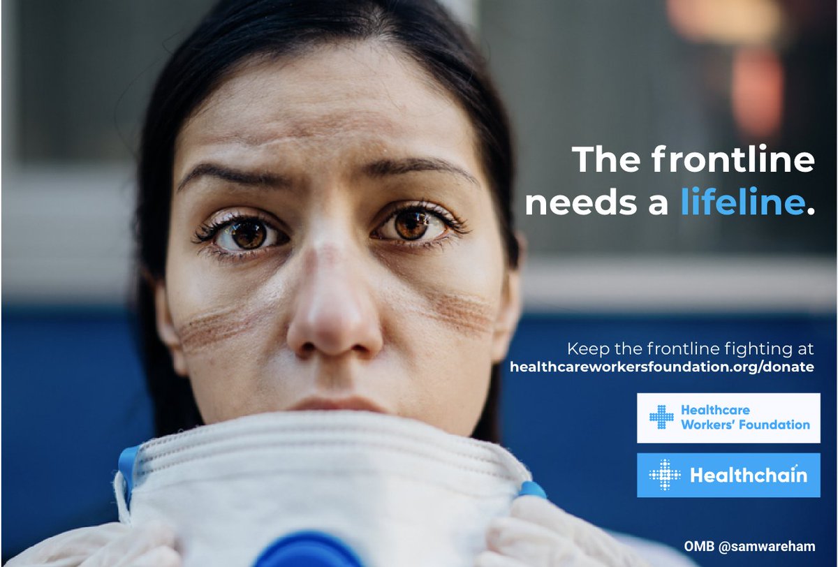 SamWareham's tweet image. Keep the frontline fighting. @OneMinuteBriefs @theHWF @RoshanaMN @jesswade @AskJeevesWij @DrDomPimenta #HealthChain #HelpThemHelpUs