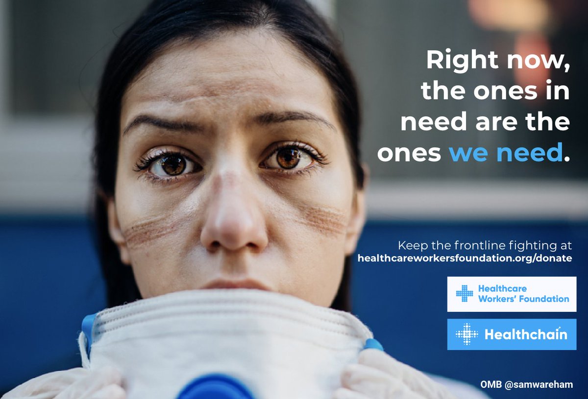 SamWareham's tweet image. Keep the frontline fighting. @OneMinuteBriefs @theHWF @RoshanaMN @jesswade @AskJeevesWij @DrDomPimenta #HealthChain #HelpThemHelpUs