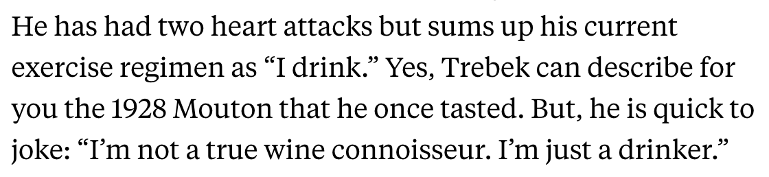 you can never read enough Alex Trebek zingers