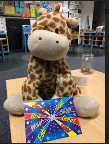 EYFSGateway's tweet photo. Patches was very excited to select the children who are getting a postcard home this week from EYFS @GatewayFCAT to celebrate all of their super home learning - we know it is not easy but promise you it will be worth it! #homelearning #proud https://t.co/CmOev4JJys