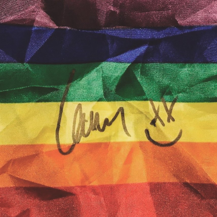 - THIS is Louis Tomlinson with LGBTQ+ community