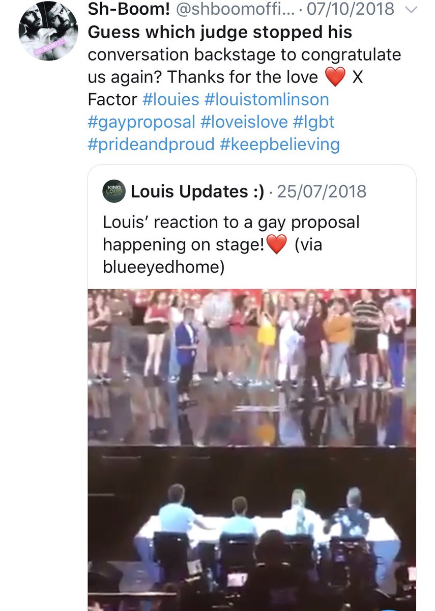 - THIS is Louis Tomlinson with LGBTQ+ community