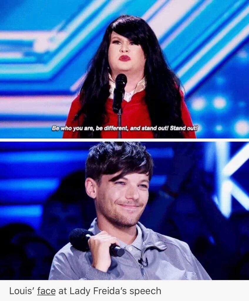 - THIS is Louis Tomlinson with LGBTQ+ community