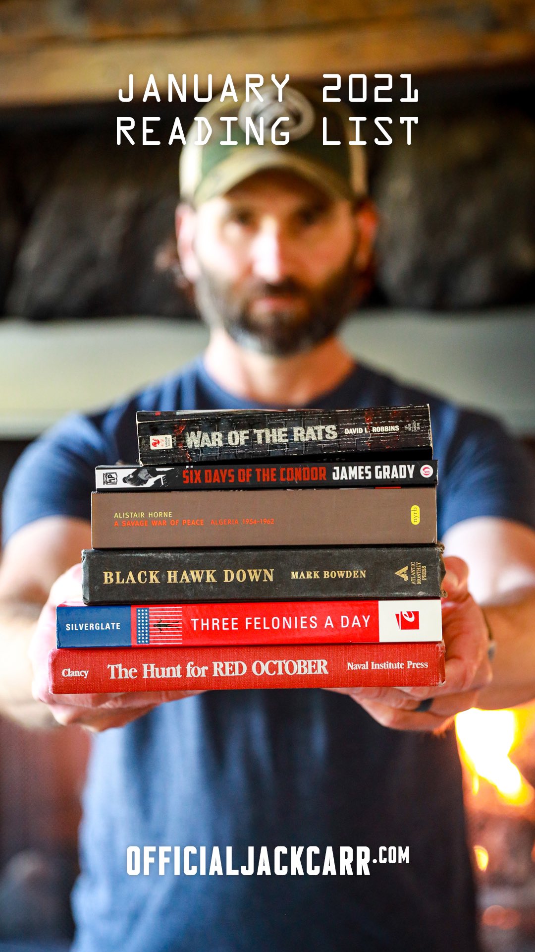 Jack Carr on Twitter "What are you reading this weekend? • My January