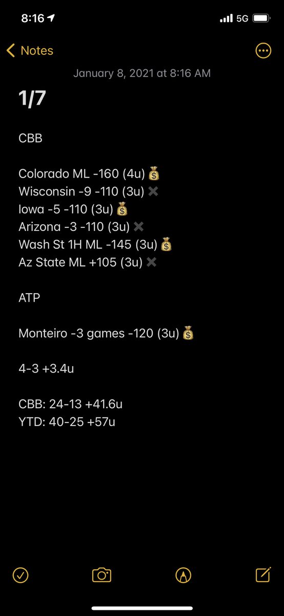 SammyRunsVegas's tweet image. another winning day for my team 💰💰💰 One time promo today (Friday promo) for plays for ALL OF 2021!!! Message me for details.. CBB is 24-13 +41u &amp;amp; no i dont play massive ML fav parlays