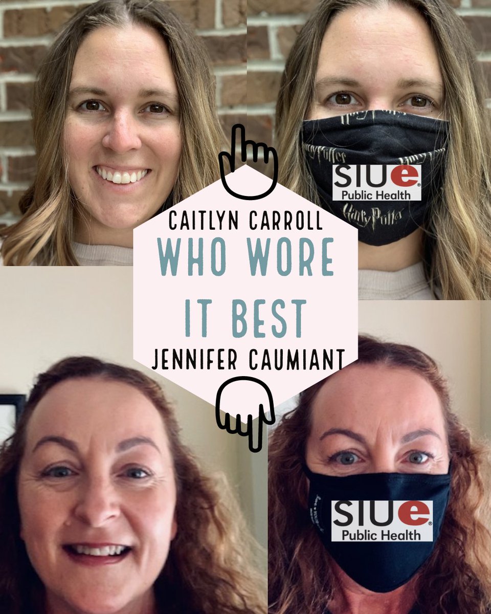 PublicSiue's tweet photo. COMPETITION TIME💥‼️
Who wore their mask better? Please cast your vote for your vote on our story to help your pick move forward. You tell us who has the most 💧 in the PBHE department https://t.co/rl5TWHKbfq