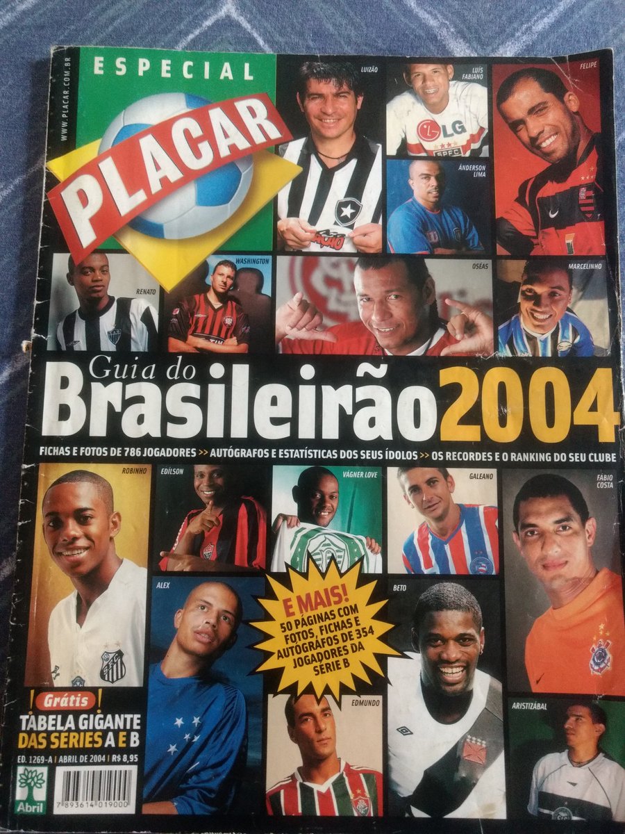 AlexPontaGross1's tweet photo. [ THREAD ]  
#SelecaoSportv #fsradiobrasil 

Guias do #Brasileirão

Algumas capas de revistas que guardei ultimamente;  

2004 / 2007 / 2008 / 2010
(+) https://t.co/mryQ5xWD62