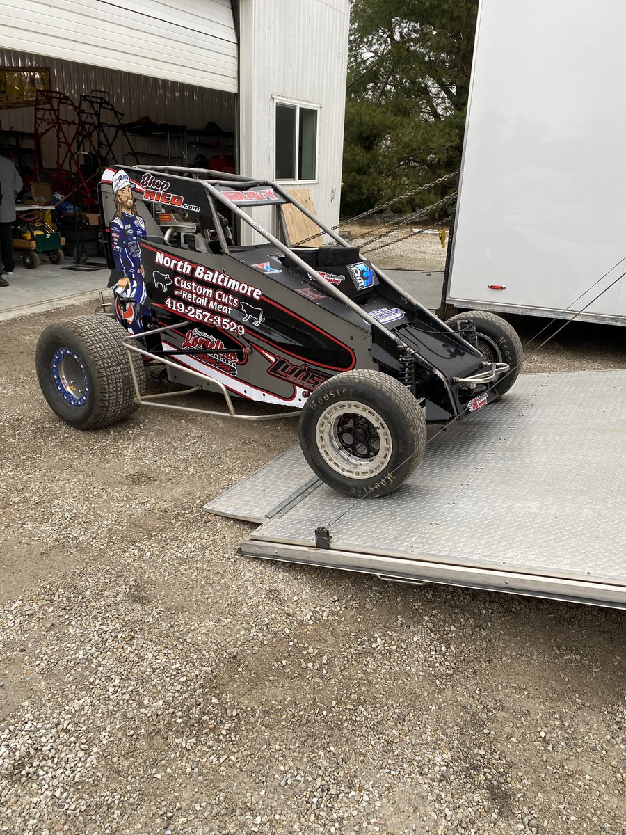 Got the car all loaded up and heading to Tulsa! #chilibowl