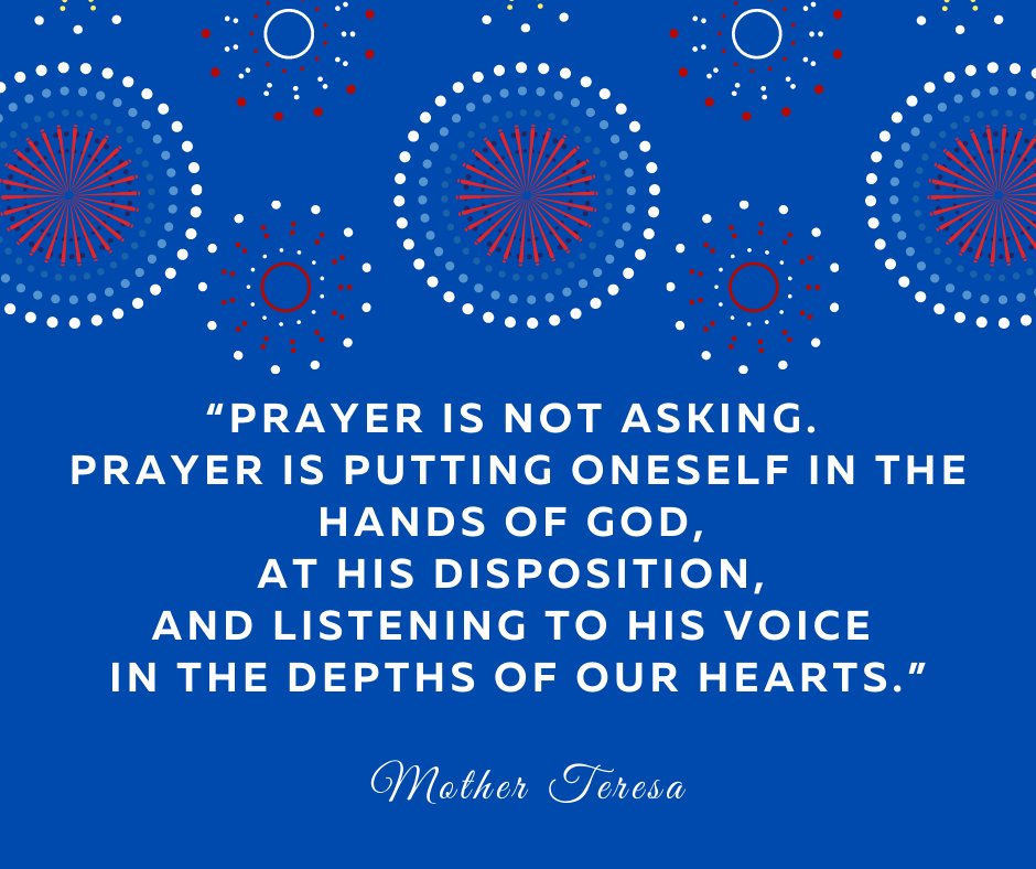 VOASCLA's tweet image. In these troubling times...turn to prayer!