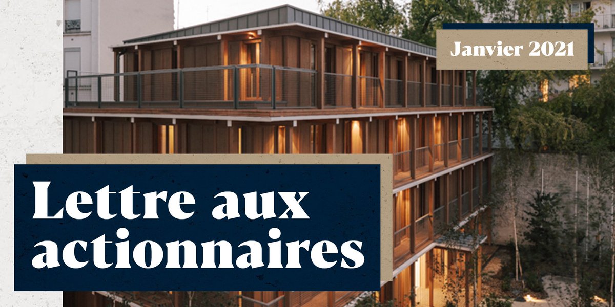 Gecina's tweet photo. Retour sur nos commercialisations de 2020, sur le partenariat Gecina x @nexity, sur notre #YouFirstResidence Paris Nation... Retrouvez toute l'actualité de ces derniers mois dans notre Lettre aux #Actionnaires.
â¶ïžhttps://t.co/H5JfFhFhAU https://t.co/7FYBpbmvN5