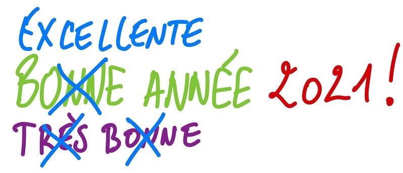 raphaelhans's tweet photo. Excellente année à tous ! 👏 https://t.co/ksmJ9icyMt