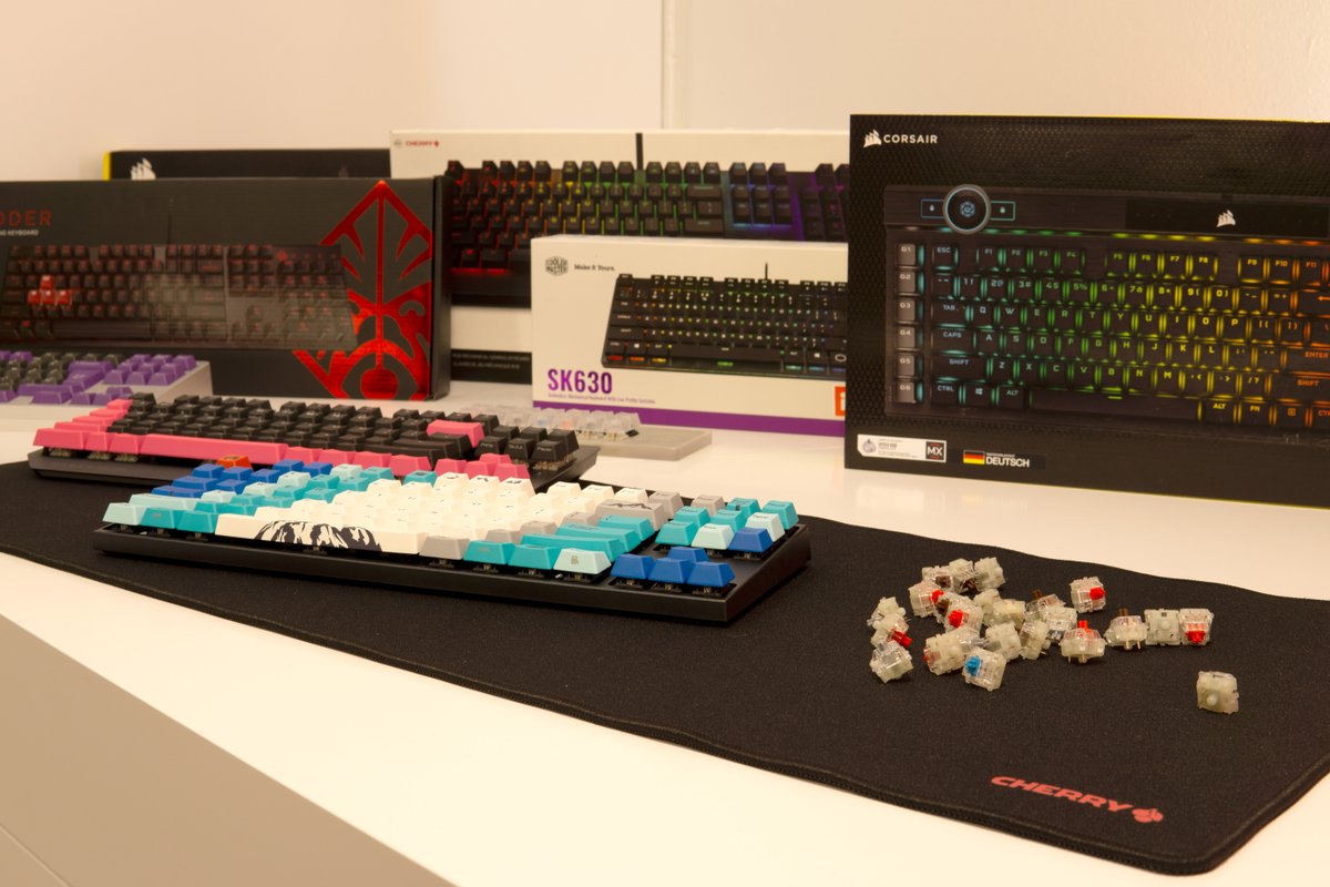 CHERRY MX (@cherrymx) on Twitter photo Looking back at a successful year, we'd like to thank all our amazing partners for their diligent support!
Photo with some of our partnered brands: <a href="/Alienware/">ALIENWARE</a>, <a href="/ASUS_ROG/">ROG Global</a>, <a href="/CandyKeysStore/">CandyKeys - Mech. Keeb Store</a>, <a href="/CoolerMaster/">Cooler Master</a>, <a href="/CORSAIR/">CORSAIR</a>, <a href="/DuckyChannel/">Ducky Channel</a>, <a href="/OMENbyHP/">OMEN</a>, Uniqey / GMK & <a href="/Varmilo_Zhh/">Varmilo</a> Looking back at a successful year, we'd like to thank all our amazing partners for their diligent support!
Photo with some of our partnered brands: <a href="/Alienware/">ALIENWARE</a>, <a href="/ASUS_ROG/">ROG Global</a>, <a href="/CandyKeysStore/">CandyKeys - Mech. Keeb Store</a>, <a href="/CoolerMaster/">Cooler Master</a>, <a href="/CORSAIR/">CORSAIR</a>, <a href="/DuckyChannel/">Ducky Channel</a>, <a href="/OMENbyHP/">OMEN</a>, Uniqey / GMK & <a href="/Varmilo_Zhh/">Varmilo</a>