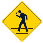 We are seeing too many pedestrians involved in car crashes:  So please...Stop at the curb, edge of road or corner before crossing. 🔹Look left-right-left &amp; over your shoulder for turning vehicles. If it's clear, then begin crossing.🔹Continue to check for traffic while crossing.