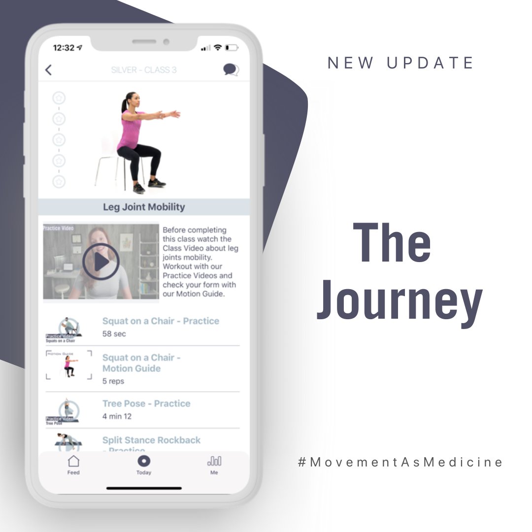 FitCamHealth's tweet photo. 📱NEW UPDATE AVAILABLE

Movement as Medicine Journey for a pain-free body.

Try it now
👉https://t.co/OYh4wGio8q

Read our Press Release
👉https://t.co/1pNurGWY8l

#MovementAsMedicine #MasM #FitCamApps #FitCam #MotionGuideTechnology #Health #Kinesiology #BackPain #MSK https://t.co/aRO4u0wgKK