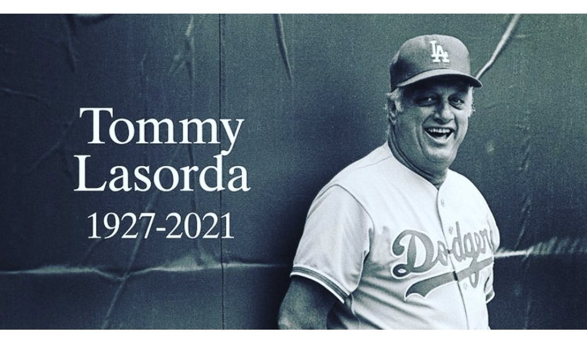 goaliefan1973's tweet photo. From Diehard Padres/Angels fan, this makes me sad. Tommy Lasorda is a legend, and he will be greatly missed. 🥺 #restinpeacecoach https://t.co/V0xKzQW0zs