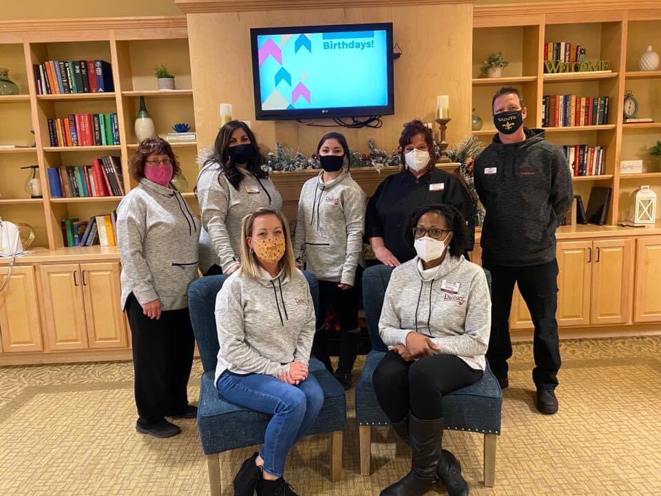 DanburyLiving's tweet photo. #Danbury #CuyahogaFalls AMAZING #assistedliving & #memorycare management team wishing you a #HAPPYFriday 💙🥳
#danburyseniorliving #inthistogetherohio #danburydifference #workwithdanbury #cuyahogafallsohio #ohio #seniorliving #seniorcommunity #summitcountyohio #seniorcare https://t.co/RlDXBcr5H9